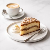 Coffee and Sour Cream Cake