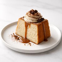 Coffee Angel Food Cake