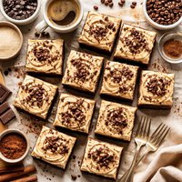 Coffee Frosted Mocha Brownies