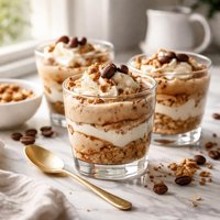Coffee Frozen Yogurt Parfaits