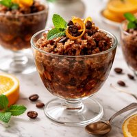 Coffee Granita a La Orange