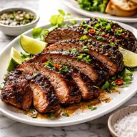 Coffee Marinated Grilled Pork
