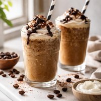 Coffee Slushie Vegan Low Fat