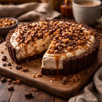 Coffee Toffee Ice Cream Tart