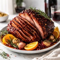 Coke Au Vin Baked Ham