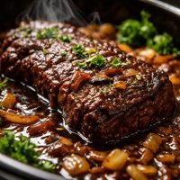 Cola Steak Crock Pot