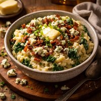 Colcannon Mash with Blue Cheese