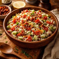 Cold Bac N Rice Salad