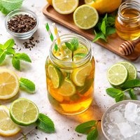 Cold Brew Lime Lemonade Tea