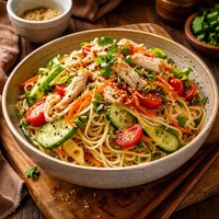 Cold Crab Noodle Salad