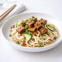 Cold Noodles with Tempeh