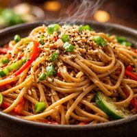 Cold Sesame Noodle Salad