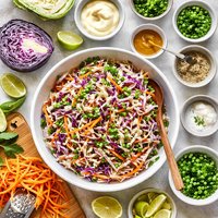Coleslaw Topping for Pulled Meat Sandwiches