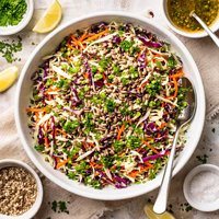 Coleslaw with Herbed Vinaigrette