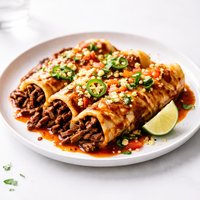 Colorado Style Beef Enchiladas
