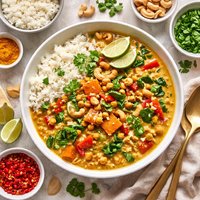 Colorful Cashew Curry