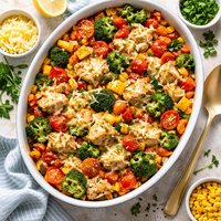 Colorful Chicken Casserole