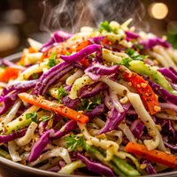 Colorful Coleslaw Vinaigrette