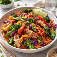 Colorful Dragon Stir Fry