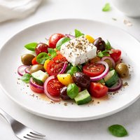 Colorful Greek Salad