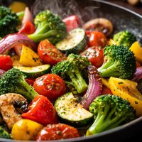 Colorful Sauteed Vegetables