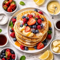 Colossal Custard Pancakes