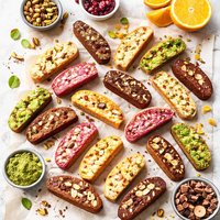 Colourful Cantuccini