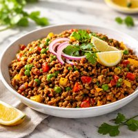 Colourful Minced Mutton Rangeela Kheema