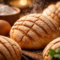 Conchas Mexican Sweet Topped Buns