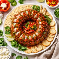 Congealed Pepper Jelly Mold