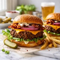 Cook Em How You Like Em Meatloaf Hamburgers