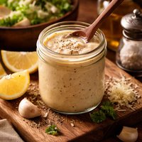 Cooked Caesar Salad Dressing