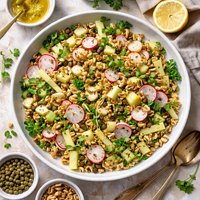 Cooked Knob Celery Salad