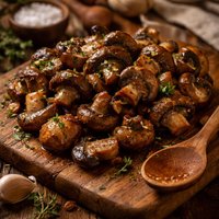 Cooked Mushrooms