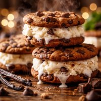 Cookie Ice Cream Sandwiches