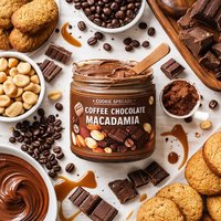 Cookie Spreads Coffee Chocolate Macadamia