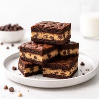 Cookie Stuffed Brownies