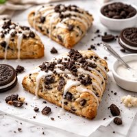 Cookies and Cream Scones