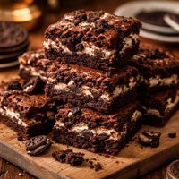 Cookies Cream Brownies