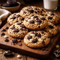 Cookies Cream Chocolate Chip Cookies