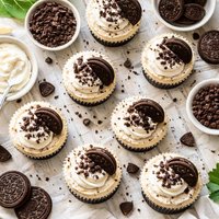 Cookies N Cream Cheesecake Cupcakes