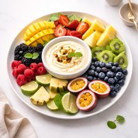 Cool Calypso Dip Fruit Platter