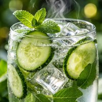 Cool Cucumber and Mint Water
