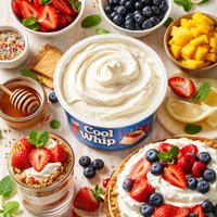 Cool Whip Whipped Topping Cream Substitute