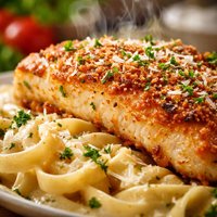 Copycat Olive Garden Parmesan Crusted Chicken