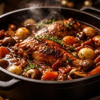 Coq Au Vin Stew Crock Pot