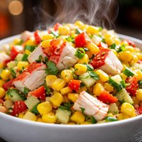 Corn and Crab Salad