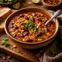 Corn and Kidney Bean Soup