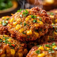 Corn and Marigold Fritters Angola