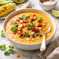 Corn and Red Pepper Soup